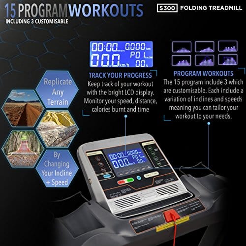 JLL S300 Treadmill LCD