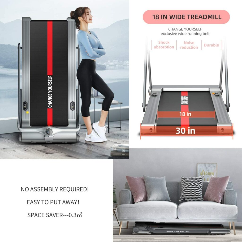 RHYTHM FUN Treadmill 2-in-1 Folding Treadmill Review: Worth The Price Tag?