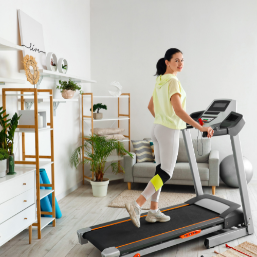 setting up a home treadmill